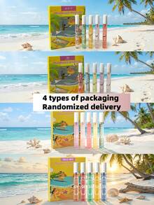 1/5瓶装（5 x 10毫升）香氛喷雾，多层提神喷雾，持久留香，释放优雅花香柑橘香调，适用于室内、室外、约会、派对、聚会、节日、居家、办公等场合，也是馈赠亲朋好友的理想之选。 - 彩色 - 查看 6