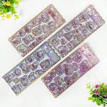 Estos brillantes adhesivos transparentes son productos talla grande vendidos que crean un efecto delicado y adorable a través de un sutil brillo. Son perfectos para decorar agendas, personalizar teléfonos y envolver regalos. Con un diseño simple y fácil de aplicar, son muy adecuados para el uso diario ocupado. - Multicolor - Ver 3