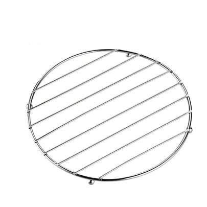 Verdickter Topfhalter aus Edelstahl, vielseitige, wärmeisolierende Abtropfmatte, Dampfgareinsatz zum Kochen, Abtropfgestell mit Verbrennungsschutz, vielseitiges Abtropfgestell für Zuhause