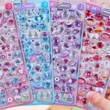 1pc Genuine Chuko 3D Embossed Stickers, Crystal Children's Reward Stickers For DIY Handcraft, Phone, Album, Fridge, Creative Candy Decor Cartoon Animal Stickers - 彩色 - 查看 2