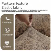 1/4/6pcs Stretchable Matte Faux PU Waterproof Vintage Style Dustproof Chair Cover Suitable For Hotel & Home Furniture Seat Protector, Washable, PU Leather Art Clothing, Waterproof, Retro Style Chair Slipcover, Dustproof Hotel Furniture Seat Cover, Protective Cover - Multicolor - View 5