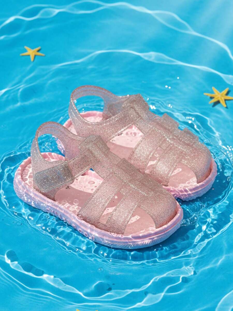 HAHABOBO Nuevas sandalias de moda para niños - Diseño de rayas de unicolor, minimalista y elegante, adecuadas para niños y niñas, cómodas, suaves, planas y ligeras, apropiadas para caminar al aire libre, ir y venir, la escuela, la playa, el jardín, aplicables para verano, otoño y todo el año