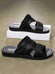 Sandalias para hombre, verano 2025, para uso en exteriores/playa, con suela blanda y transpirable - Multicolor - Ver 5