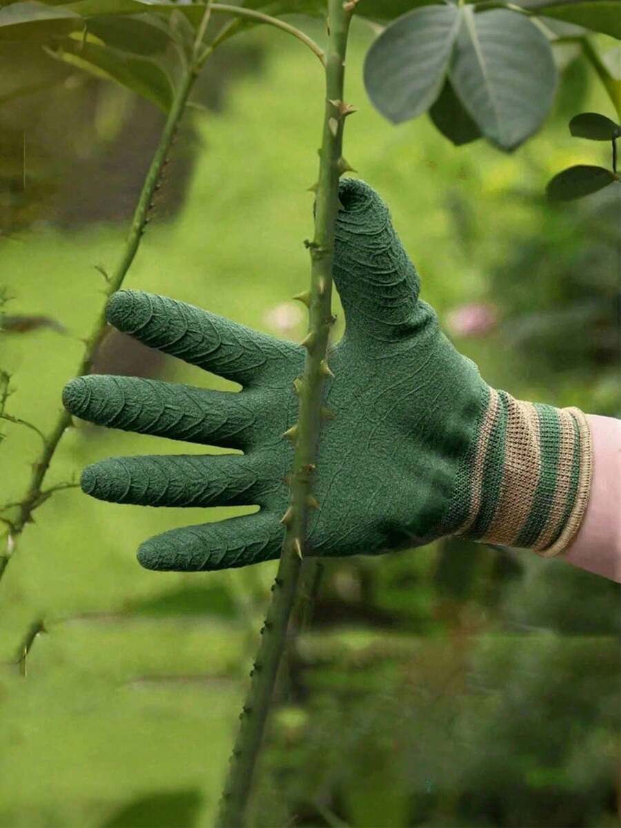 1/2/5 Pairs Waterproof Cut-Resistant Gardening Gloves - Lead-Free ...