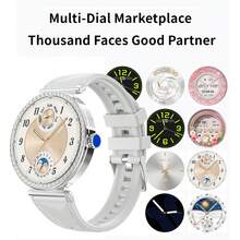 This 2026 Latest Women's Smart Watch Features A Refined And Compact Design, With Functions Including QR Code Scanning, Remote Camera Control, Menstrual Cycle Reminders, Fitness Tracking, Bracelet Password Verification, Always-On Display, And Call Capabilities. It Makes A Perfect Gift Choice. - View 4