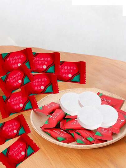 10pcs/20pcs/50pcs/100pcs Portable Compressed Towels, Disposable Wet Wipes And Toilet Paper, Ideal For Outdoor Camping And Hiking