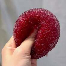 Realistic Bayberry Waxberry Squishy Toy - Malt Sugar Texture Slow-Rise Sensory Fidget For Stress Relief & Relaxation - 1PC - 查看 6