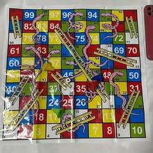 6件套创新趣味蛇梯棋派对游戏，棋盘游戏 - 提升决策能力，策略性桌面游戏，彩色塑料材质 | 耐用塑料 - 查看 8