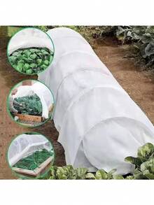 18Pcs Garden Plant Hoop Arch Shed Bracket Greenhouse Hoops Set Fiber Durable Frost Protection Vegetable Seedling Garden - A - View 7