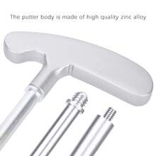 3‑Section Right/Left Handed Golf Putter Golf Accessories for Indoor Travel Training Club - Putter de golf - Ver 5