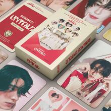 55张K-POP ENHYPN ROMANCE:UNTOLD专辑Lomo卡片，小卡，Jungwon Heeseung Jay Jake Sunghoon Sunoo Ni-Ki K-Pop粉丝收藏周边，非常适合个人收藏、日记/剪贴簿装饰，或作为送给任何K-Pop爱好者的贴心礼物。 - 彩色 - 查看 2