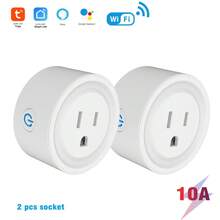 16A WiFi Smart Plug With Energy Power Monitor & Voice Control, Compatible With Alexa And Tuya Smart Life App, Remote Control Timer Countdown Outlet Socket For Home Appliances, Easy Sharing Function - US B Type Plug(110-127V) - View 10