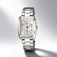 Watch Women Sheen Quartz Movement White Dial Watches For Women SHE-4023DP-7A - Silver - View 1