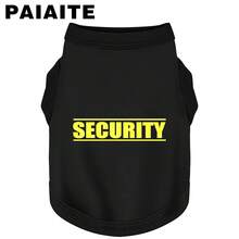 探索舒适的狗狗服装：柔软、轻便、透气的狗狗衬衫背心，带有醒目的图案（安全），让您的毛茸茸的朋友温暖舒适！ - 黑色 - 查看 6