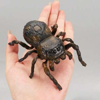 Realistic Mechanical Spider Toy, Can Move And Crawl, Halloween Prank Toy, Suitable Trick Toy For Boys And Teenagers