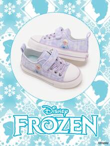 Disney Authorized Collaboration With Frozen | A Pair Of  Children's Sports Shoes, Including  Princess Sports Shoes, Anna Princess Sports Shoes, And Arendelle Princess Sports Shoes, Suitable For Daily Holiday Sports And Outdoor Wear. Comfortable, Slip Resistant, Wear-Resistant, And Breathable To The Soles Of The Feet (Children's Sports Shoes, Children's Shoes, Girls' Shoes, Girls' Shoes) - Purple - View 2
