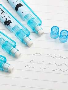2支装 0.5mm 喷墨猫咪自动铅笔，防断 - 学习用品及节日礼物，可爱自动铅笔带橡皮擦，迷你自动铅笔，手持铅笔，考试铅笔，学生必备，时尚书写工具，书写流畅，可伸缩铅笔，办公人士适用 - 預設 - 查看 6