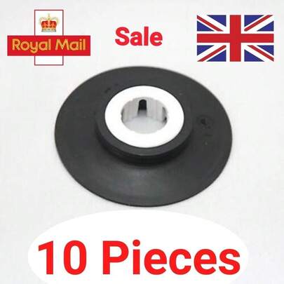 10 * TOILET CISTERN DUAL FLUSH VALVE DIAPHRAGM SEAL & CLIP