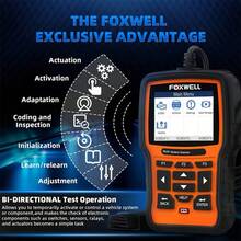 FOXWELL NT510 Elite OBD2 Scanner For BMW, Full System All System Diagnostic Tool, Bi-Directional Control, All Reset Services & Battery Registration, Professional Scan Tool - NT510 Elite - View 3