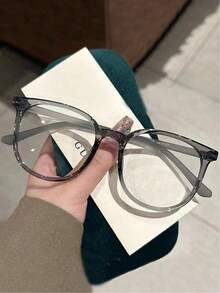 1 Pair Black Fashion Multifunctional Non-Prescription Glasses (Eyeglass Case Not Included) - Multicolor - View 4