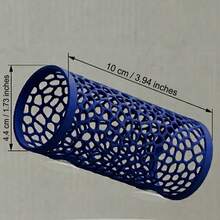 Betta Fish Tunnel Hideout With Suction Cups, Floating Mesh Resting Cave For Aquarium Glass, Stress-Reducing Shelter - B - View 12