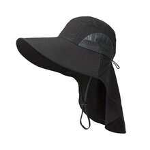 1pc UV Protection Wide Brim Sun Hat, Outdoor Unisex Summer Fishing Cap With Face & Neck Coverage - Multicolor - View 12
