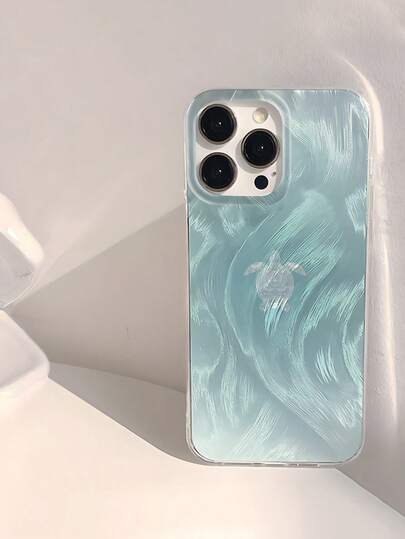 Capa transparente e macia com estampa de tartaruga marinha em tons de azul claro, ideal para o tema oceano. Resistente a impactos, impressões digitais e arranhões. Compatível com iPhone 17/17 Air/17 Pro/17 Pro Max, 16/16 Plus/16 Pro/16 Pro Max, 15/15 Plus/15 Pro/15 Pro Max, 14/14 Plus/14 Pro/14 Pro Max, 13/13 Pro/13 Pro Max, 12/12 Pro/12 Pro Max e 11/11 Pro/11 Pro Max.