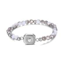 1 pieza Pulsera de proyección de foto cuadrada pequeña personalizada de acero inoxidable - Multicolor - Ver 5