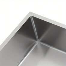 kangten Double Bowl Stainless Steel Drop-In Kitchen Sink 30"X17" Undermount Kitchen Sink Basin Sink 2.5mm - Silver - View 3