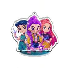 K-Pop Girl Group Merchandise, Chibi-Style Standee - Multicolor - View 7