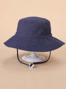 New Kids Bucket Hat, European And American Style Sun Hat, Breathable Quick-Dry Beach Hat For Boys And Girls, Adjustable Children's Bucket Hat - Hat - View 14