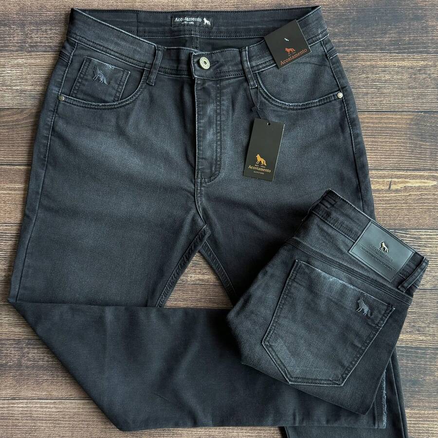 Acostamento Men's Jeans - Màu xanh bảo bình - Xem 1