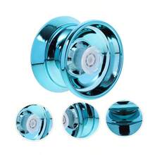 Alloy Yoyo Toy For Beginners And Teenagers - Outdoor Game And Hand-Eye Coordination Development Christmas Halloween Gift, Spinning Toy - Durable Metal Gyro, Smooth Spinning Motion, Helps Exercise Wrist Strength And Improve Skills, With Anti-Impact And Design - Multicolor - View 5