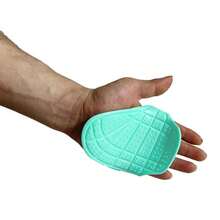 1 Pair Silicone Dumbbell Gloves, Unisex Non-Slip Protective Palms Gloves For Weightlifting, Pull-Ups And Strength Training - A - View 8