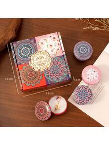 4支装香氛蜡烛套装，芳香疗法蜡烛，放松蜡烛，香氛蜡烛礼盒，适用于婚礼、生日、节日、婚礼回礼、家居香氛疗法蜡烛、男女皆宜的蜡烛礼品、生日、圣诞节、瑜伽浴、情人节、家居、酒店装饰 - 多樣化香型 - 查看 11