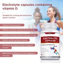 BUPORAI Electrolyte Capsules - Improve Athletic Performance, Speed Recovery, Support Cognitive Function, Enhance Natural Energy, Replenish Strength - 120pcs - Một chai - Giai đoạn dùng thử - Xem 3