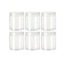 1/6/12/24pcs Transparent Plastic Jars With Lids, Plastic Storage Containers, Plastic Mason Jars, Reusable Refillable Round Containers, Suitable For Dried Fruits, Honey, Nuts, Kitchen & Home Use - Multicolor - View 10
