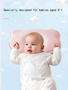 LELE LON Newborn Baby Shaping Pillow 0-12 Months, Corrects Plagiocephaly And Brachycephaly, Specialized Infant Pillow - Multicolor - View 3