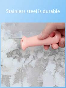 Stainless Steel Ice Scraper, Refrigerator Defrosting Tool, Household Cleaning Small Tool, Ice Shovel, Vegetable Cutter - Multicolor - View 3