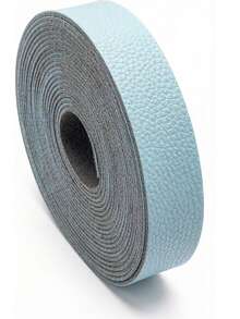Dây da vân vải bố rộng 2,5cm x dài 180cm x dày 1,6mm, dây da phẳng dùng cho thủ công mỹ nghệ, dải da mềm mại nguyên miếng cho các dự án thủ công, làm dụng cụ, thắt lưng và dụng cụ làm vườn, chất liệu bền, dẻo, bề mặt mịn, lý tưởng cho các dự án DIY làm đồ da và phụ kiện, kết cấu vân vải bố chất lượng cao, mảnh da thủ công đa năng. - Nhiều màu - Xem 14