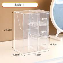 亚克力化妆刷收纳桶 透明收纳桶 美妆刷容器 化妆刷整理器 - 多色 - 查看 13