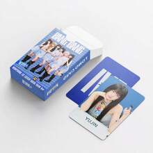 92张IVE新专辑《REVIVE+》常规版第二张专辑先行单曲《BANG BANG》小卡，包含成员REI、Lien、Wonyoung、Yujin，以及贴纸和LOMO卡，适用于剪贴簿、手机壳、笔记本等，将IVE的风格融入你的日常生活，定制粉丝周边。 - 彩色 - 查看 6