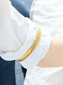 2/6 件装衬衫袖口固定器，弹性金属臂带，防滑袖口松紧带，男女通用长袖固定器 - 彩色 - 查看 2