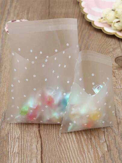 Selbstklebende Plätzchentüten, Snacktüten, DIY Plastiktüten für individuelle Süßigkeiten, dekorative Geschenktüten, Wachspapiertüten, geeignet zum Verpacken von Keksen, Schokolade, Snacks, für Hochzeiten, Partys, Schulbedarf, Lebensmitteltüten/-boxen, zum Aufbewahren von Süßigkeiten, Schokolade, Schulanfang-Artikel