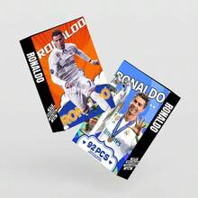 92PCS (60 Photocards + 32 Stickers) High-Definition Photo Cards, CL Lomo Cards, Soccer Star Collectible Cards, Football Portrait Cards - Multicolor - View 4