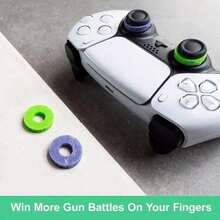 6 Pcs Precision Rings Aim Assist Kit For P--S5 And P--S4 Controller | Performance Precision Rings, Enhance Accuracy & Control With Soft Rings,Gaming Accessories - 查看 2