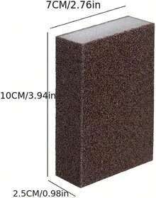 1pc Emery Magic Wipe Sponge, Pot Bottom Cleaning Descaling Lron Rust Removal Dishwashing, Scouring Pads, Power Decontamination, Kitchen Toilt Supplies Tool - 1 - View 4