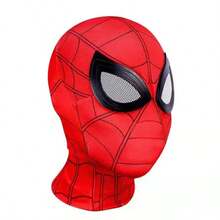 Mặt nạ dành cho người lớn và trẻ em, trang phục cosplay kiểu Miles Morales, quà tặng thú vị cho bữa tiệc Halloween, thiết kế lưới thoáng khí. - Xem 5