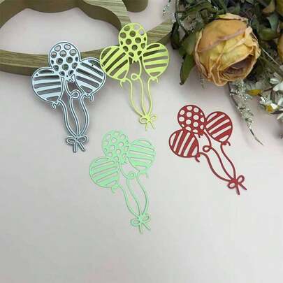 Heart-Shaped Metal Cutting Dies For Card Making Kits, Embossing Paper Die Cutting Machine Template, Storage Pockets Supplies