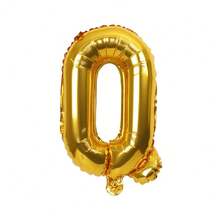 1 Pc Gold Custom Letter Balloons Kit 16Inch, DIY Phrase Banner For Wedding Birthday Party Supplies, A-Z Letters,0-9 Numbers(Gold) - Gold 16-inch Letter - View 41